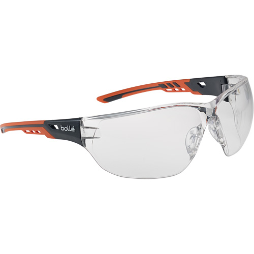 NESS+ Sporty Look Safety Glasses, Clear Lens, Anti-Fog/Anti-Scratch, ANSI Z87+ Ottawa Fastener Supply