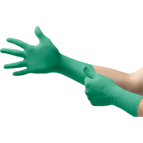 TouchNTuff&reg; Gloves, Size Large, 11.8" L, Nitrile, 6.2-mil Ottawa Fastener Supply