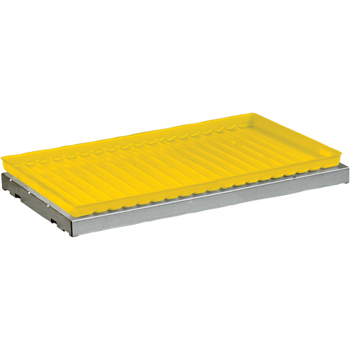 &eacute;tag&egrave;re SpillSlope avec plateau pour armoire de s&eacute;curit&eacute; Ottawa Fastener Supply