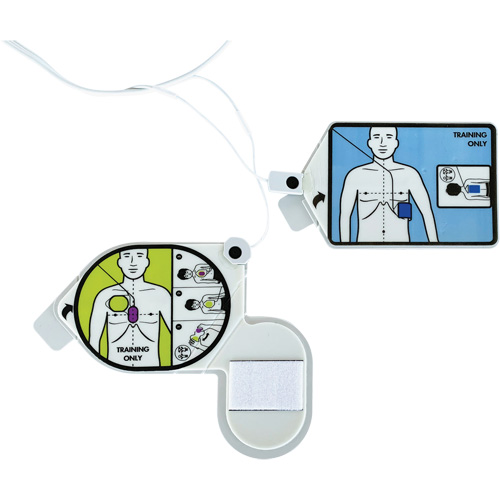 Trainer CPR Uni-Padz&reg; Electrode Replacement Adhesive Gels, Zoll AED 3 For, Non-Medical Ottawa Fastener Supply