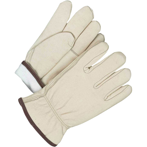 Gants de conducteur isol&eacute;s traditionnels, 13, Paume en Cuir fleur de vache, Thinsulate Ottawa Fastener Supply