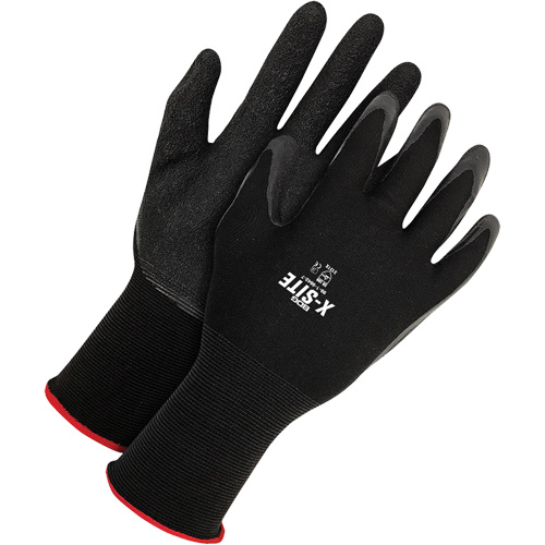 X-Site Coated Gloves, 11, Latex Coating, 15 Gauge, Nylon Shell Ottawa Fastener Supply