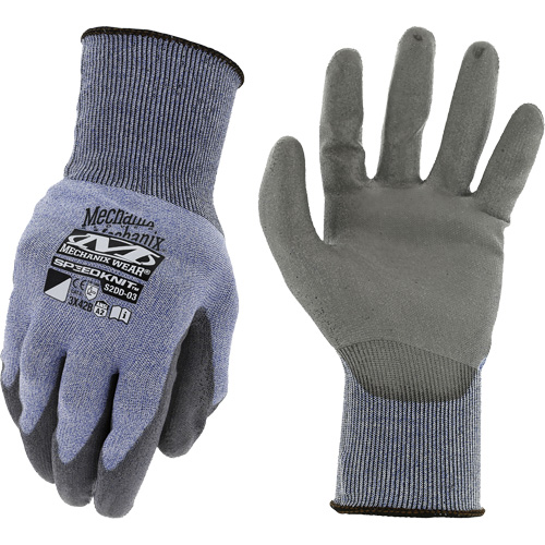 Gants r&eacute;sistants aux coupures SpeeKnit B2, Taille Moyen/8, Calibre 15, Rev&ecirc;tement Polyur&eacute;thane, Enveloppe en PEHP, ASTM ANSI niveau A2/EN 388 niveau B Ottawa Fastener Supply