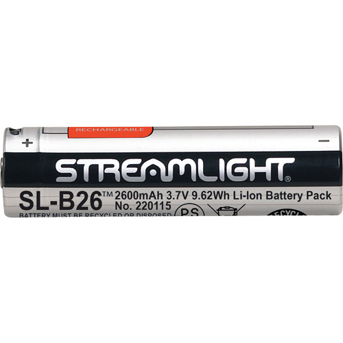 SL-B26&reg; Rechargeable USB Battery Pack, 18650, 3.7 V Ottawa Fastener Supply