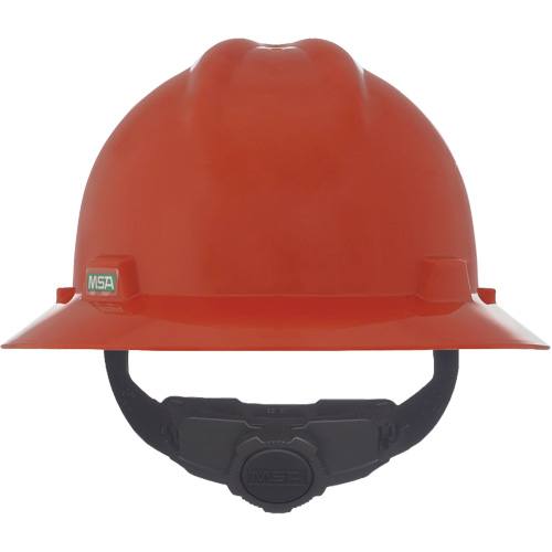 Casque de s&eacute;curit&eacute; &agrave; fente et bordure compl&egrave;te V-Gard, R&eacute;pond aux normes CSA type 1, Suspension Rochet, Non ventil&eacute; Ottawa Fastener Supply