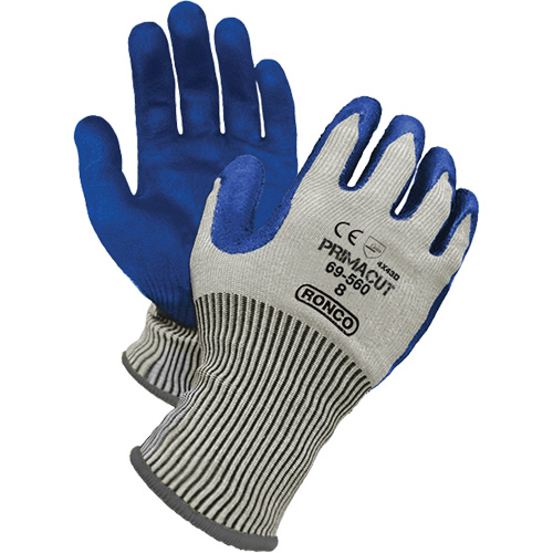 Gants r&eacute;sistant &agrave; la coupe PrimaCut, Taille 8, Calibre 13, Rev&ecirc;tement Nitrile, Enveloppe en PEHP, ANSI/ISEA 105 niveau 4/EN 388 niveau 5 Ottawa Fastener Supply