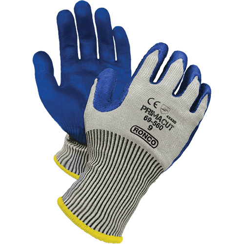Gants r&eacute;sistant &agrave; la coupe PrimaCut, Taille 9, Calibre 13, Rev&ecirc;tement Nitrile, Enveloppe en PEHP, ANSI/ISEA 105 niveau 4/EN 388 niveau 5 Ottawa Fastener Supply