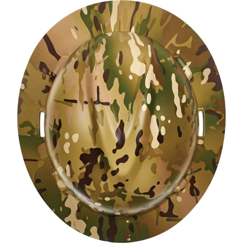 Casque de s&eacute;curit&eacute; &agrave; bordure compl&egrave;te Hydro Dip V-Gard, R&eacute;pond aux normes CSA type 1, Suspension Rochet, Non ventil&eacute; Ottawa Fastener Supply