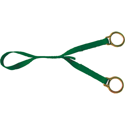 Extension avec anneau en D double, Anneau en D, Usage Temporaire Ottawa Fastener Supply