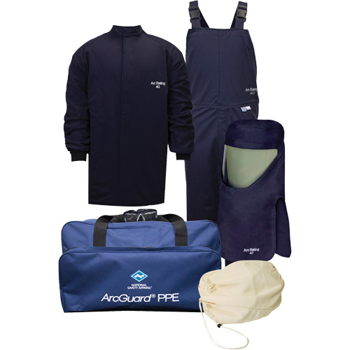 Arcguard Revolite Medium Arc Flash Suit Kit with Lift Front Hood, 40 cal/cm² Ottawa Fastener Supply