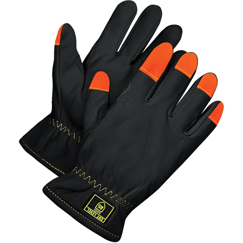 Deny Driver's Gloves, 3X-Large, Grain Goatskin Palm Ottawa Fastener Supply