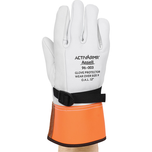 Gants de protection en cuir pour haute tension 96-003, Taille 8, 12" lo Ottawa Fastener Supply