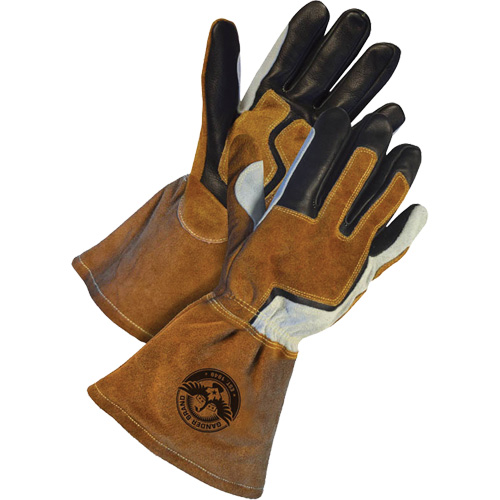 Gander Brand MIG Welder's Gloves, Grain Cowhide, Size X-Small Ottawa Fastener Supply