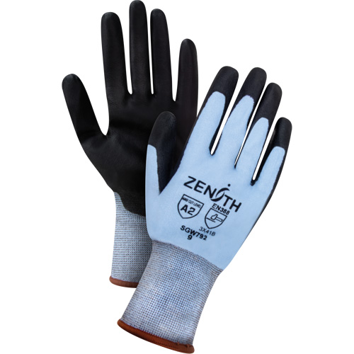 Gants r&eacute;sistants &agrave; la coupe &agrave; dext&eacute;rit&eacute; ultime, Taille T-Grand, Calibre 18, Rev&ecirc;tement Polyur&eacute;thane, Enveloppe en PEHP, ASTM ANSI niveau A2/EN 388 niveau B Ottawa Fastener Supply