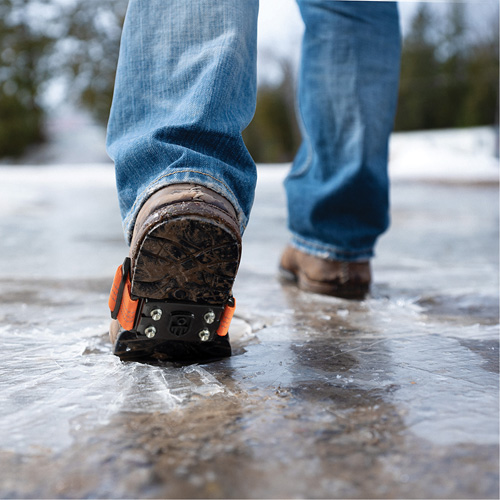 Dispositif de traction Midcleat, Acier, Traction Crampon, Taille unique Ottawa Fastener Supply