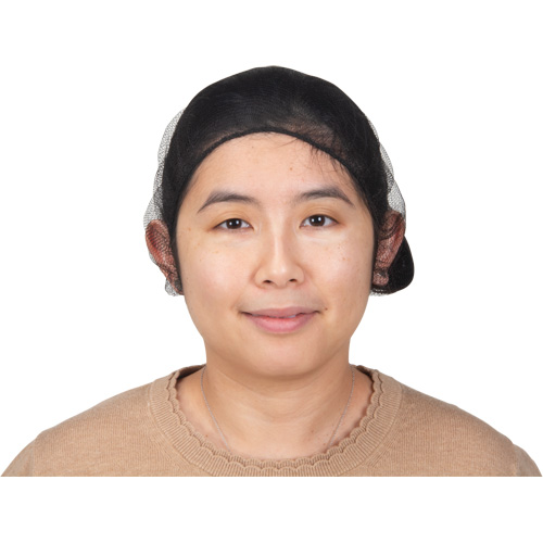 Hair Nets, Nylon, 21", Brown Ottawa Fastener Supply