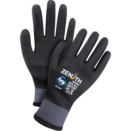 ZX-30° Premium Coated Gloves, X-Large, Foam PVC Coating, 15 Gauge, Nylon Shell Ottawa Fastener Supply