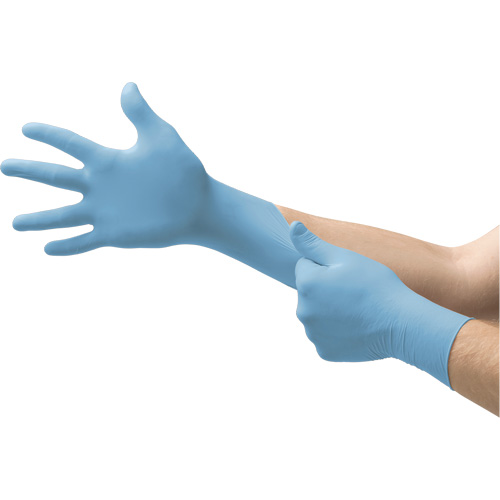 N20 Disposable Gloves, Small, Nitrile, 4.7-mil, Powder-Free, Blue Ottawa Fastener Supply