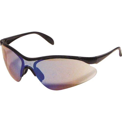 Lunettes de s&eacute;curit&eacute; Miranda, Lentille Miroir bleu, Anti-&eacute;gratignures, R&eacute;pond ou surpasse la norme CSA Z94.3 Ottawa Fastener Supply