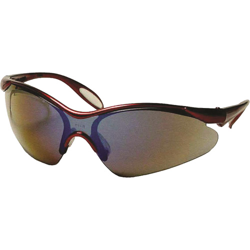 Lunettes de s&eacute;curit&eacute; Miranda, Lentille Miroir bleu, Anti-&eacute;gratignures, R&eacute;pond ou surpasse la norme CSA Z94.3 Ottawa Fastener Supply