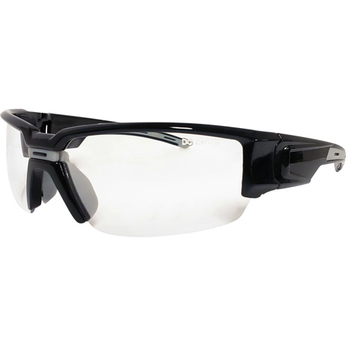 Lunettes de s&eacute;curit&eacute; Hartley, Lentille Transparent, R&eacute;pond ou surpasse la norme CSA Z94.3 Ottawa Fastener Supply