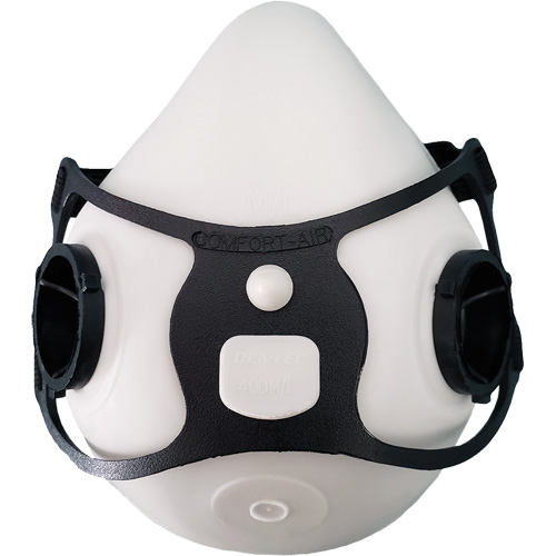 Comfort-Air&reg; 400Nx Half Mask without Exhalation Valve, Elastomer/Rubber, Medium/Large Ottawa Fastener Supply