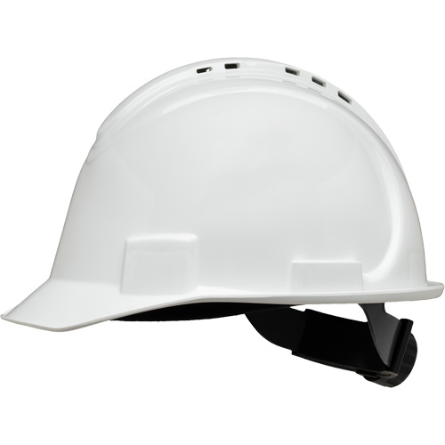 Casque de s&eacute;curit&eacute; &agrave; bordure courte North, R&eacute;pond aux normes CSA type 1, Suspension Rochet, Ventil&eacute; Ottawa Fastener Supply