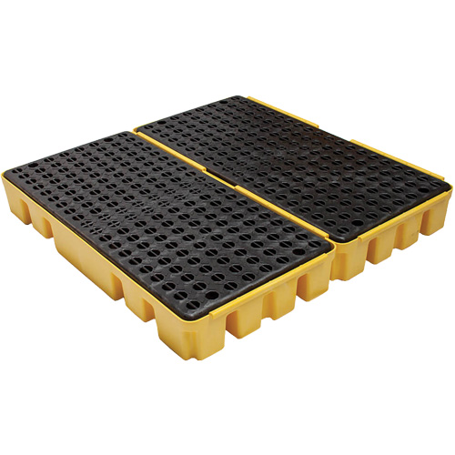 Low Profile Spill Pallet, 51 US gal. Spill Capacity, 49" x 48" x 6.5" Ottawa Fastener Supply