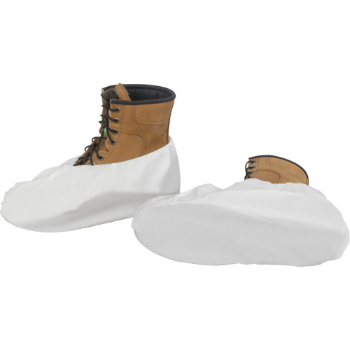 Shoe Covers, One Size, Microporous, White Ottawa Fastener Supply