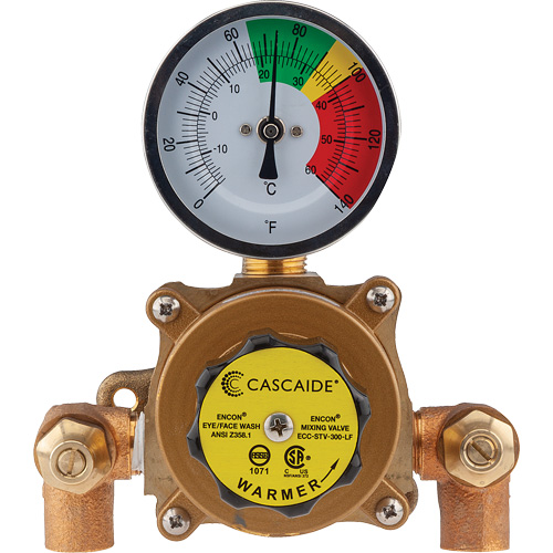 Mixing Valve for Exposed Assembly of Eye/Facewash, 9 gpm Ottawa Fastener Supply