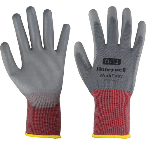 Gants de protection contre les coupures WorkEasy, Taille 6/T-petit, Calibre 13, Rev&ecirc;tement Polyur&eacute;thane, Enveloppe en Polyester, EN 388 niveau 1 Ottawa Fastener Supply