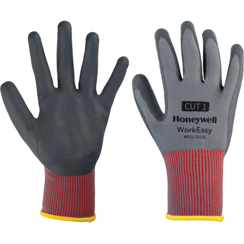 Gants de protection contre les coupures WorkEasy, Taille 6/T-petit, Calibre 13, Rev&ecirc;tement Mousse de nitrile, Enveloppe en Polyester, EN 388 niveau 1 Ottawa Fastener Supply