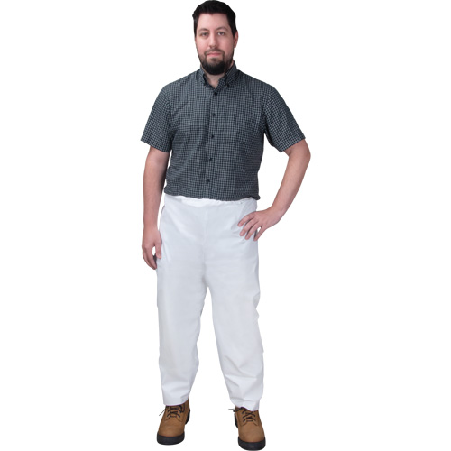 Pantalon jetable, Microporeux, Petit, Blanc Ottawa Fastener Supply