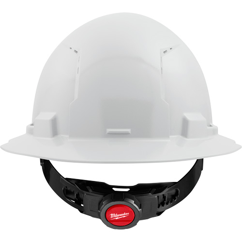 Full Brim Hardhat, Meets CSA Type 1, Ratchet Suspension, Vented Ottawa Fastener Supply