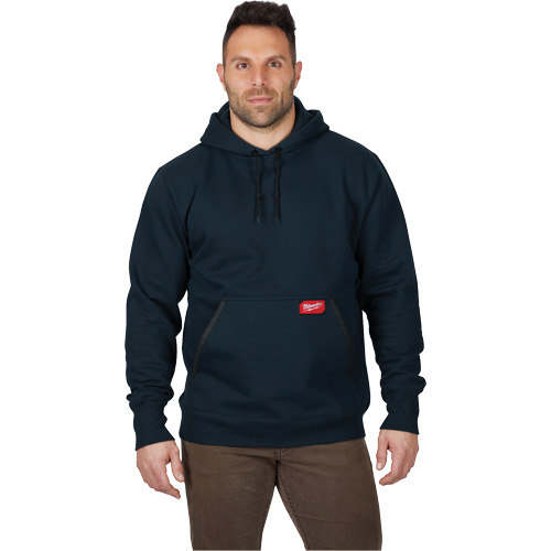 Heavy-Duty Pullover Hoodie, Men's, Large, Blue Ottawa Fastener Supply