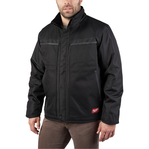 GridIron Traditional Jacket, Men's, Small, Black Ottawa Fastener Supply