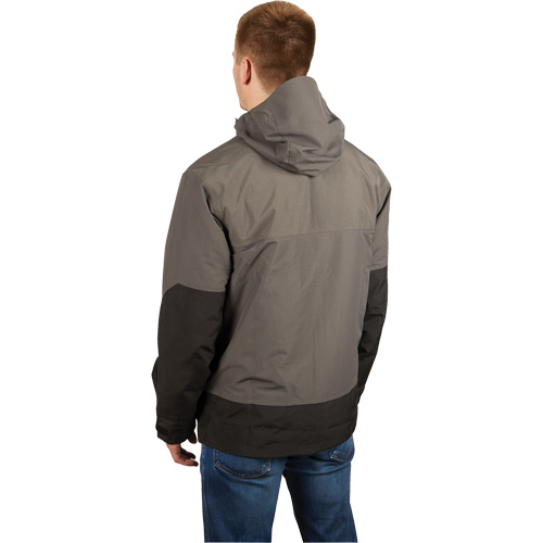 Blouson imperm&eacute;able Hydrobreak, Hommes, 3T-Grand, Gris Ottawa Fastener Supply