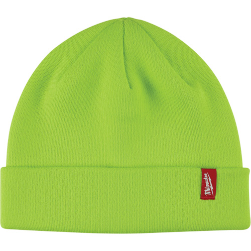 Tuque &agrave; revers haute visibilit&eacute;, Taille unique, Vert Ottawa Fastener Supply