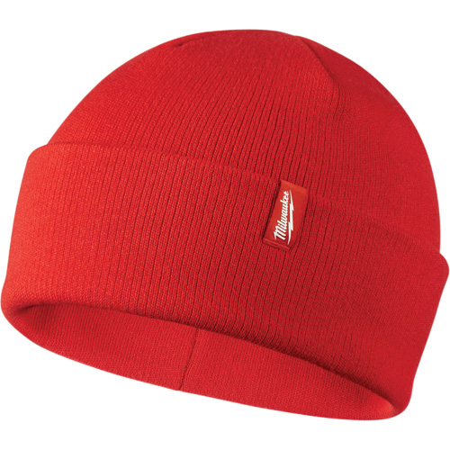 Cuffed Beanie, One Size, Red Ottawa Fastener Supply