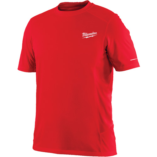 Workskin Short Sleeve Shirt, Men's, Small, Red Ottawa Fastener Supply