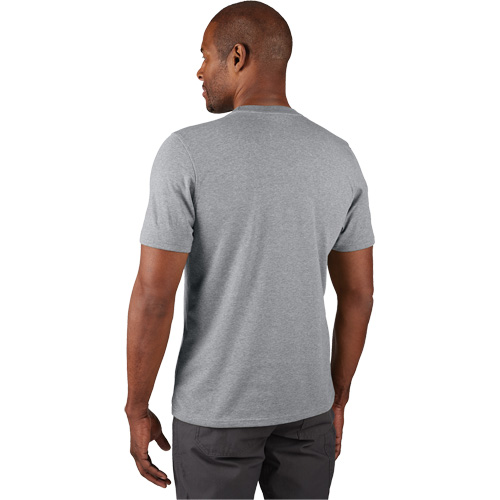 T-shirt de travail hybride, Hommes, Petit, Gris Ottawa Fastener Supply