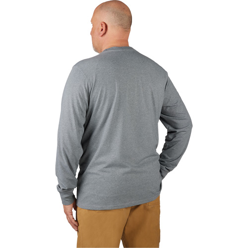 T-shirt de travail hybride, Hommes, Petit, Gris Ottawa Fastener Supply