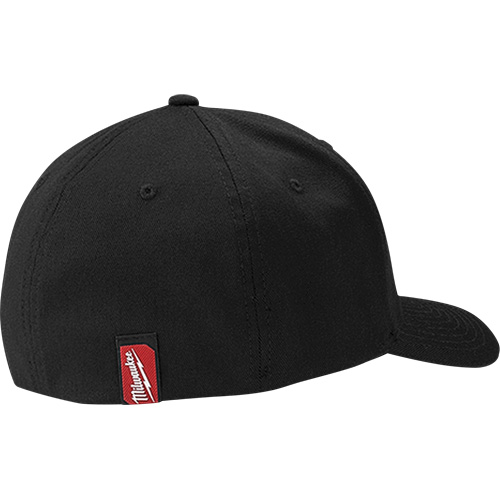 Casquette ajust&eacute;e Flexfit - grand/t-grand, Noir, Poly-coton Ottawa Fastener Supply