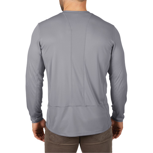 Workskin Lightweight Shirt, Men's, Small, Grey Ottawa Fastener Supply