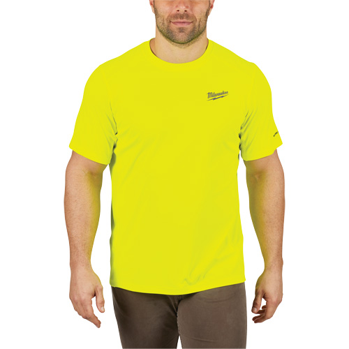 Workskin Lightweight High Visibility Shirt, Men's, 3X-Large, Yellow Ottawa Fastener Supply