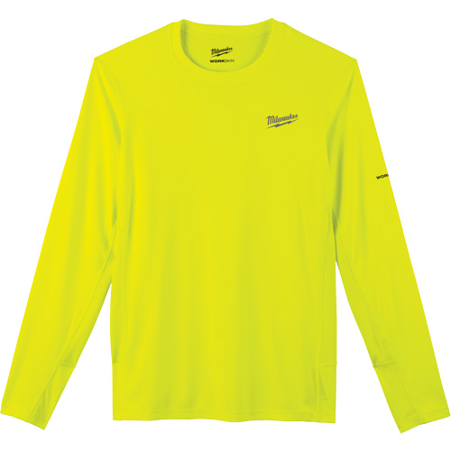 Workskin Lightweight High Visibility Shirt, Men's, Small, Yellow Ottawa Fastener Supply
