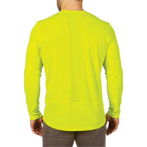 Workskin Lightweight High Visibility Shirt, Men's, Small, Yellow Ottawa Fastener Supply
