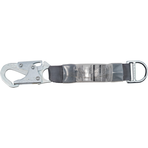 V-Series Standard Energy Absorbing Lanyard, Snap Hook Center, Snap Hook Leg Ends, Polyester Ottawa Fastener Supply