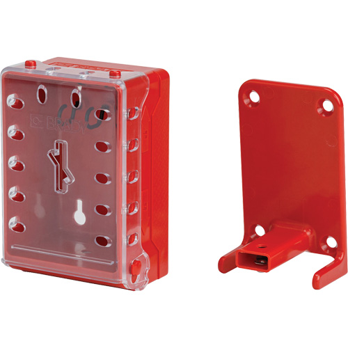 Ultra Compact Lock Box, Red Ottawa Fastener Supply