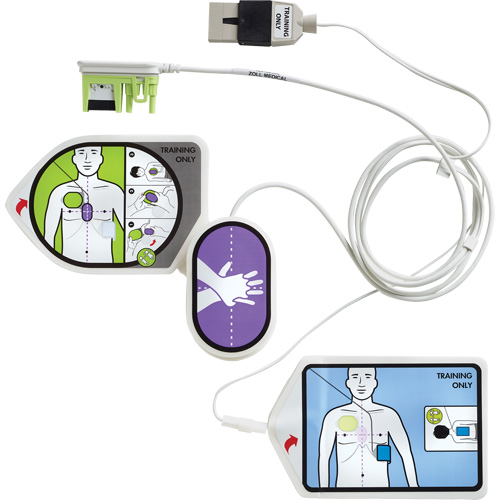 CPR Uni-Padz Training & Demonstration Kit, Zoll AED 3 For, Non-Medical Ottawa Fastener Supply